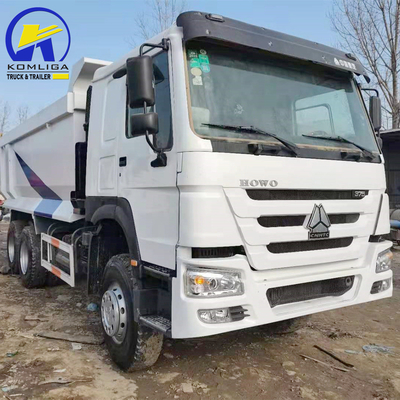 Sinotruk HOWO U-vormige gebruikte dumper met 371 pk en 1200r20 radiale banden