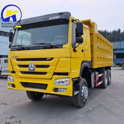 Radial banden ontwerp HOWO 6X4 dumptruck vervaardigd in voor de zware markt