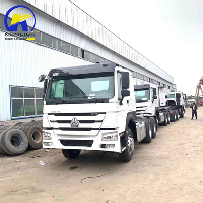 Sinotruk HOWO 6X4 420HP 10 wielen vracht sleep dumper trekker vrachtwagens voor vrachtlevering
