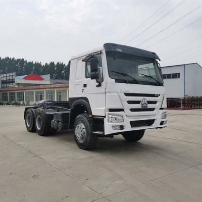12.00r20 banden en Wd615.47 motor Euro2 HOWO Sino 6X4 trekkerkop vrachtwagen met onderdelen