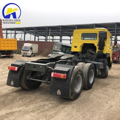 Zware 10 wielen trekker hoofd vrachtwagen met 16 ton achteras en 10f 2r snelheden versnellingsbak