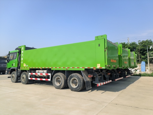 Shacman gebruikt 6X4 X3000 Heavy Duty Dump Truck voor het tillen van Ventrale Tipper Hydraulisch tillen