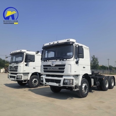 3 Assen Shacman Traktor Truck Head Prime Mover voor zware transportbehoeften