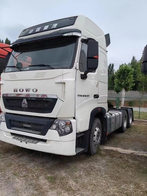Euro 2 emissie standaard Gebruikt 2022 Jaar 6X4 HOWO 570HP trekker vrachtwagen voor de Russische markt