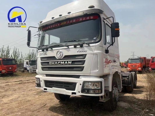 Shacman 6X4 Tractor Trailer Head Truck met achteras Man 16 ton Twee-stap reductieversnelling