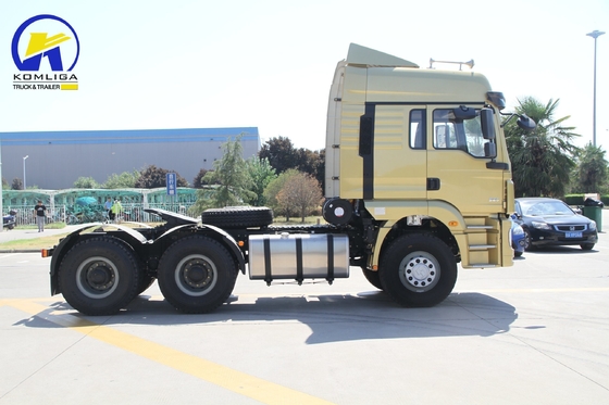Sturing Heavy Duty 6X4 380HP Shacman F3000 Tractor Gebruikte hoofdtruck met dieselmotor