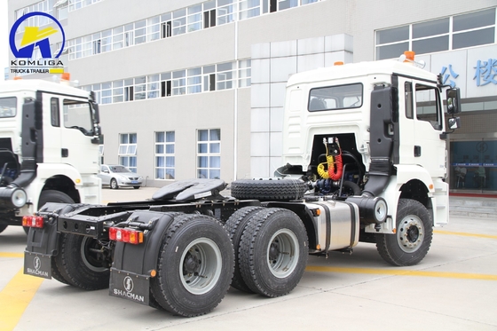 Man 16 ton twee-stappen reductie versnelling achteras Shacman trekker vrachtwagen naar Zambabwe