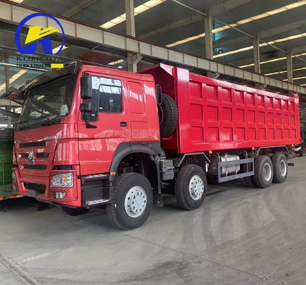 DOT-gecertificeerde Sinotruk HOWO 8X4 zware dumptruck voor klantvereisten