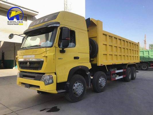 12 wielen 8x4 zware vrachtwagen met Wd615.47.D12.42 Motor en lange levensduur