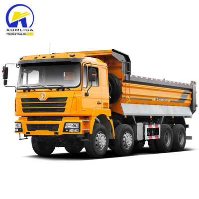 Shacman 8X4 Dump Truck voor Sand Stone Heavy Duty Hw76 Cab 351-450 pk