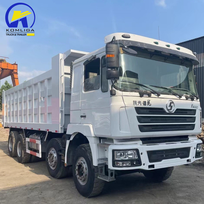 Gebruikte 8X4 Shacman Dump Truck band Certificering GCC 16tons Laadcapaciteit Achsaxel