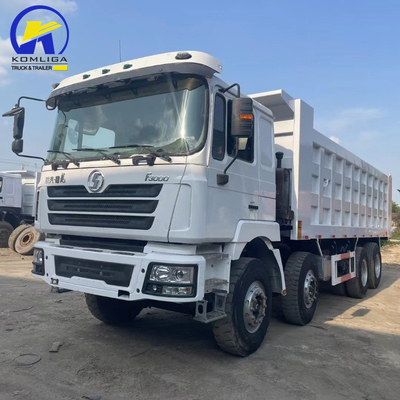 Gebruikte 8X4 Shacman Dump Truck band Certificering GCC 16tons Laadcapaciteit Achsaxel