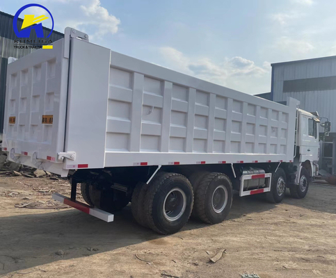 Gebruikte 8X4 Shacman Dump Truck band Certificering GCC 16tons Laadcapaciteit Achsaxel