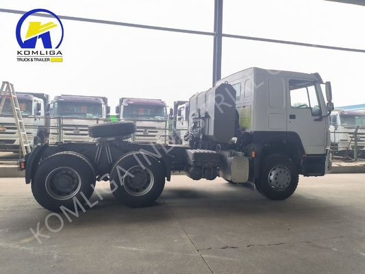 Heavy Duty HOWO 6X4 10 Wheeler Gebruikte Prime Mover Tractor Head Truck met aanpassing