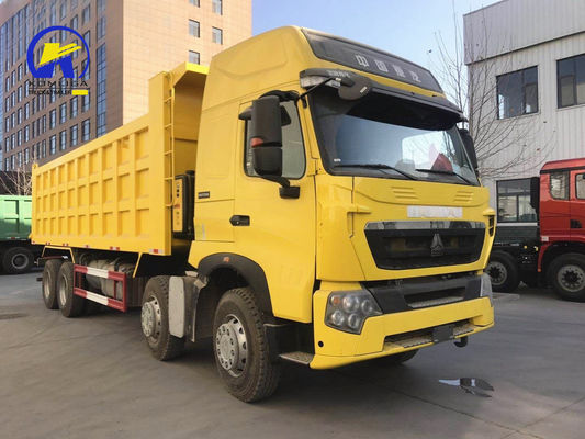 Sinotruk 8X4 HOWO-T7h 420 pk Tipper/Dump Truck met 300L Tanker