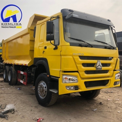 16 ton laadvermogen Achsaxel 10 banden 6X4 HOWO Dump truck voor technische ondersteuning