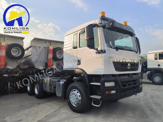 Zz4257s3241W Optioneel Sinotruk HOWO 6X4 375HP slaapcabine Euro 2 trekkertruck voor mijnbouw