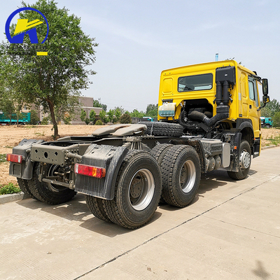 Sinotruck HOWO 6X4 336HP 371HP 375HP Tractorhead Truck met handgeschakelde versnellingsbak