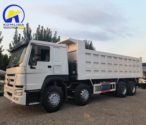 Voorste Lifting Style Sinotruk HOWO 8X4 12 Wheels Dump Truck Tipper Truck voor de bouw