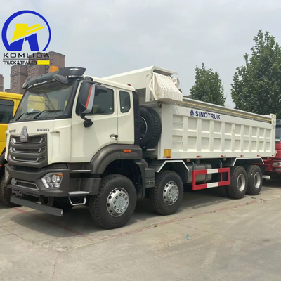 Voorste Lifting Style Sinotruk HOWO 8X4 12 Wheels Dump Truck Tipper Truck voor de bouw
