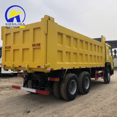 Sinotruk HOWO 6X4 dumptruck met maatwerk en 9 ton vooraslastcapaciteit