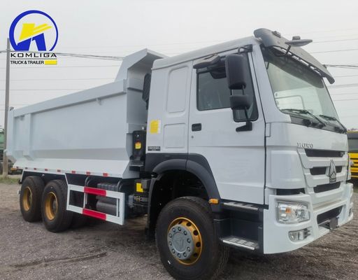 Sinotruk HOWO 6X4 dumptruck met maatwerk en 9 ton vooraslastcapaciteit
