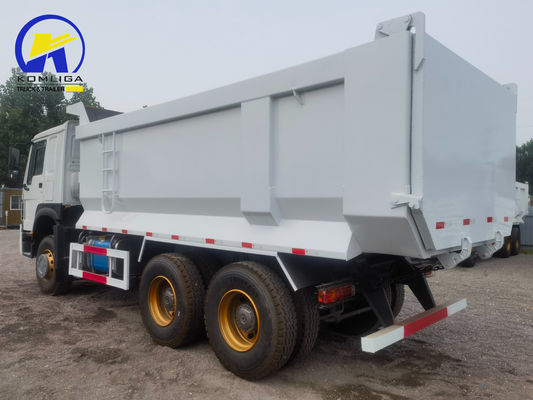Sinotruk HOWO 6X4 dumptruck met maatwerk en 9 ton vooraslastcapaciteit