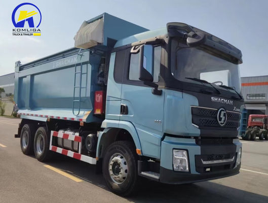 6X4 stuurwiel Shacman Dump Tipper Truck met motorcapaciteit&gt;8L Afrika's topkeuze