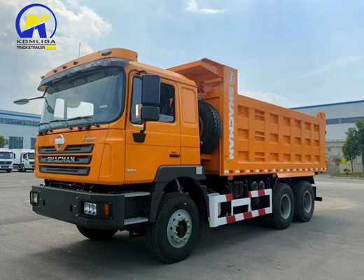 6X4 stuurwiel Shacman Dump Tipper Truck met motorcapaciteit&gt;8L Afrika's topkeuze