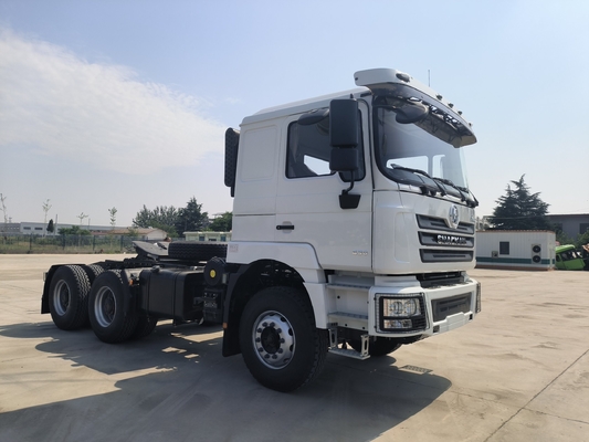 Zf Steering Shacman 6X4 10 wielen 30t trekker vrachtwagen met 400L aluminium olie tanker naar Afrika