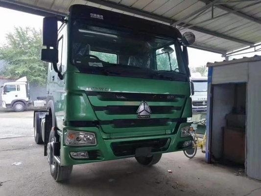 Vooras 9 ton Sinotruk HOWO Gebruikte 10 wielen 6*4 Trailer Head Tractor Truck Verkoop