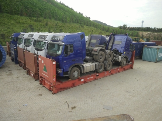 Vooras 9 ton Sinotruk HOWO Gebruikte 10 wielen 6*4 Trailer Head Tractor Truck Verkoop