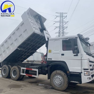 Gebruikte Sinotruk HOWO 6X4 dumptruck met 10 wielen en een laadvermogen van 21-30 t