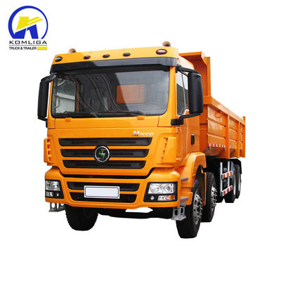 Shacman M3000 8X4 12 banden Dump Truck met vooras van 9 ton laadvermogen