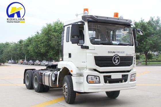 Shacman 6X4 420 pk aanhangwagen trekker hoofd vrachtwagen voor technische ondersteuning en onderdelen