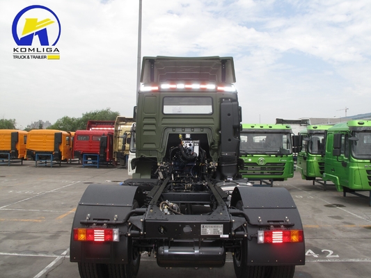 Shacman Trailer Truck 4X2 6X4 Heavy Duty Tractor Truck Aanpassing met 12r22.5 banden