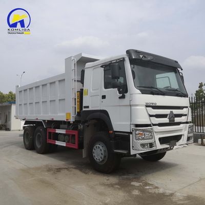 Sino HOWO 6X4 zware dumper tipper truck met 9 ton laadvermogen vooras