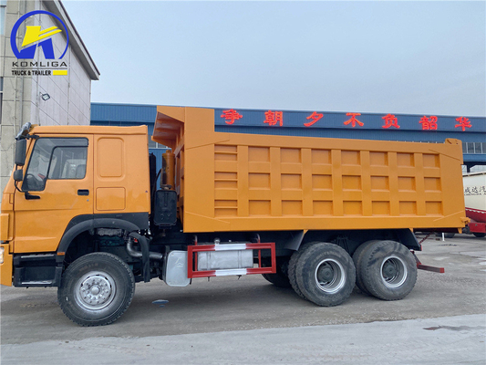 6X4 Dump Truck handgeschakeld type en geschikt voor de Afrikaanse markt
