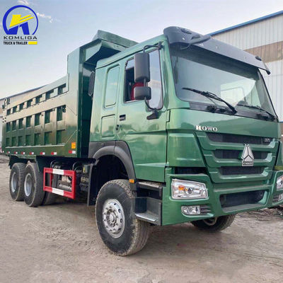 Gebruikte Sinotruck HOWO Dump Truck 6X4 20-30 Tonnen Tipper Trucks Euro 2 Paardenkracht 351-450 pk