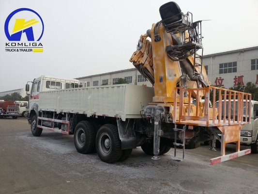 Zz3257n3847A 10-50 ton Hydraulische vrachtwagen kraan met 300L brandstoftanker en prestaties