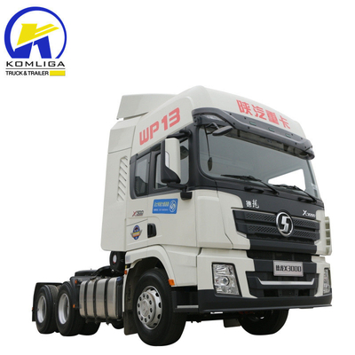 Shacman X3000 6X4 Traktor hoofd vrachtwagen met achteras man 16 ton Twee-stap reductie versnelling