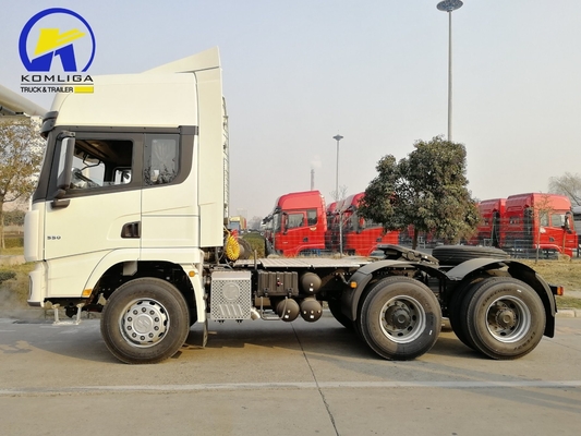 Shacman X3000 6X4 Traktor hoofd vrachtwagen met achteras man 16 ton Twee-stap reductie versnelling