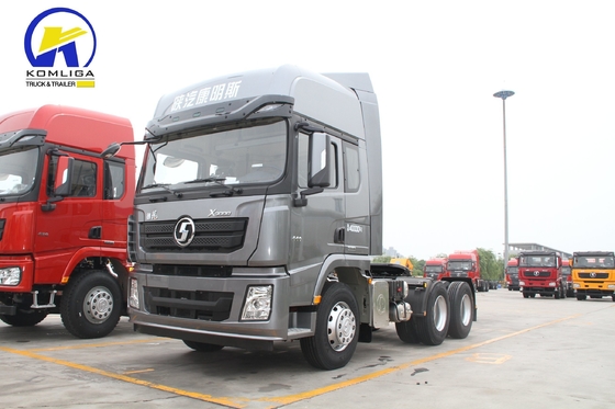 Shacman X3000 6X4 Traktor hoofd vrachtwagen met achteras man 16 ton Twee-stap reductie versnelling