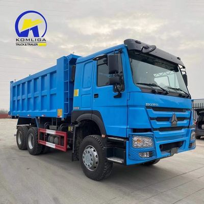 Voorste opheffing Sinotruk HOWO 6X4 371HP 380HP Tipping Dumper Dump Truck voor mijnbouw
