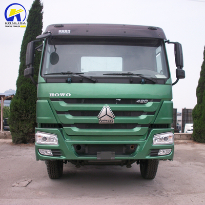 420 pk Diesel Sinotruk HOWO 6X4 10 wielen Tractor Truck Trailer Head voor eindindustrie