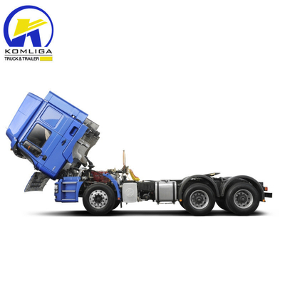 3.7 snelheidsverhouding tweedehands Shacman F3000 trekker vrachtwagen 4X2 6X4 Prime Mover Trailer Head