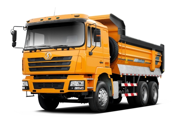 6X4 Shacman Dump Truck met hydraulische lift en Hw19710 transmissie