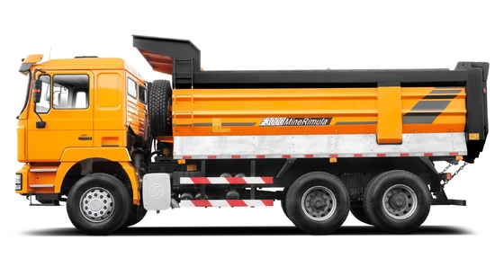 6X4 Shacman Dump Truck met hydraulische lift en Hw19710 transmissie