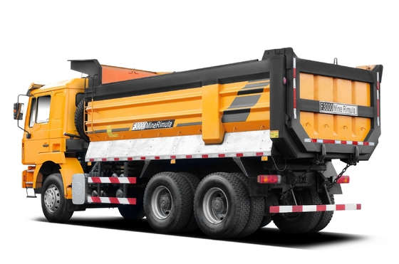 6X4 Shacman Dump Truck met hydraulische lift en Hw19710 transmissie