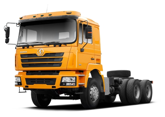 6X4 Shacman Dump Truck met hydraulische lift en Hw19710 transmissie